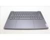 Lenovo 5CB1L80313 C-Abdeckung mit Tastatur, Spanisch, sturmgrau