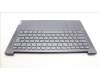 Lenovo 5CB1L80515 C-Cover with keyboard, UK English, Storm Grey, UK