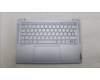 Lenovo 5CB1L88227 C-Cover with keyboard, Belgian, Mineral Grey, Non-Fingerprint, UK