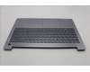 Lenovo 5CB1L88262 C-Abdeckung mit Tastatur, Belgisch, arktisgrau, Hintergrundbeleuchtung, Fingerabdruck, GB