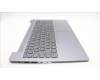 Lenovo 5CB1L99493 C-Cover with keyboard, Nordic, Arctic Grey, Backlight, Fingerprint, UK