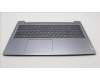 Lenovo 5CB1L99515 C-Cover with keyboard, German, Arctic Grey, Backlight, UK