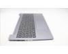 Lenovo 5CB1M24346 C-Cover with keyboard, German, Arctic Grey, Non-Backlight, UK