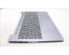 Lenovo 5CB1M24356 C-Cover with keyboard, Switzerland, Arctic Grey, Non-Backlight, UK