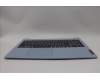 Lenovo 5CB1M41356 C-Cover with keyboard, US English Euro, Frost Blue, Non-Backlight, US