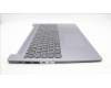 Lenovo 5CB1M46049 C-Cover with keyboard, Italian, Arctic Grey, Non-Backlight, Fingerprint, UK