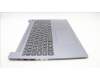 Lenovo 5CB1M46061 C-Cover with keyboard, Arabic, Arctic Grey, Non-Backlight, Fingerprint, US