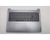 Lenovo 5CB1M46070 C-Cover with keyboard, Switzerland, Arctic Grey, Non-Backlight, Fingerprint, UK