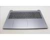Lenovo 5CB1M46095 C-Cover with keyboard, Hebrew, Arctic Grey, Non-Backlight, Non-Fingerprint, US