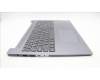 Lenovo 5CB1M46101 C-Cover with keyboard, Switzerland, Arctic Grey, Non-Backlight, Non-Fingerprint, UK
