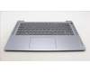 Lenovo 5CB1M46181 C-Cover with keyboard, German, Arctic Grey, Fingerprint, UK