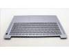 Lenovo 5CB1M46191 C-Cover with keyboard, Nordic, Arctic Grey, Fingerprint, UK