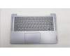Lenovo 5CB1M46228 C-Cover with keyboard, Switzerland, Arctic Grey, Non-Fingerprint, UK