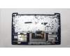 Lenovo 5CB1M46305 C-Cover with keyboard, US English Euro, Abyss Blue, Backlight, Fingerprint, US