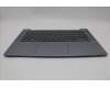 Lenovo 5CB1M46364 C-Cover with keyboard, UK English, Arctic Grey, Fingerprint, UK