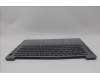 Lenovo 5CB1M46387 C-Cover with keyboard, US English Euro, Arctic Grey, Fingerprint, US