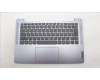 Lenovo 5CB1M46407 C-Cover with keyboard, German, Arctic Grey, Non-Fingerprint, UK
