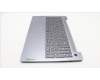 Lenovo 5CB1M46844 C-Cover with keyboard, Arabic, Arctic Grey, Backlight, Fingerprint, US