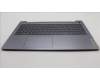 Lenovo 5CB1M46851 C-Cover with keyboard, French, Arctic Grey, Backlight, Fingerprint, US