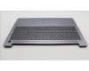 Lenovo 5CB1M46867 C-Cover with keyboard, Slovenian, Arctic Grey, Backlight, Fingerprint, UK