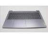 Lenovo 5CB1M46873 C-Cover with keyboard, UK English, Arctic Grey, Backlight, Fingerprint, UK