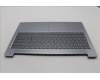 Lenovo 5CB1M46877 C-Cover with keyboard, Belgian, Arctic Grey, Backlight, UK