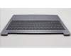Lenovo 5CB1M46882 C-Cover with keyboard,US English Euro,Arctic Grey,Backlight