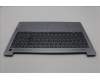 Lenovo 5CB1M47037 C-Cover with keyboard, UK English, Arctic Grey, Non-Backlight, Fingerprint, UK
