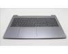 Lenovo 5CB1M47068 C-Cover with keyboard, UK English, Arctic Grey, Non-Backlight, UK