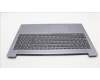 Lenovo 5CB1M47068 C-Cover with keyboard, UK English, Arctic Grey, Non-Backlight, UK