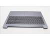Lenovo 5CB1M47079 C-Cover with keyboard, French, Arctic Grey, Non-Backlight, US