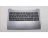 Lenovo 5CB1M47080 C-Cover with keyboard, German, Arctic Grey, Non-Backlight, UK