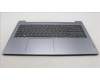 Lenovo 5CB1M47091 C-Cover with keyboard, US English Euro, Arctic Grey, Non-Backlight, US