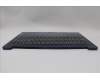Lenovo 5CB1M47564 C-Cover with keyboard, Spanish, Abyss Blue, Non-Backlight, UK