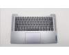 Lenovo 5CB1M47658 C-Cover with keyboard, Belgian, Arctic Grey, Non-Fingerprint, UK