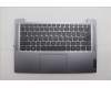 Lenovo 5CB1M47664 C-Cover with keyboard, Bulgarian, Arctic Grey, Non-Fingerprint, UK