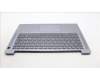 Lenovo 5CB1M47832 C-Cover with keyboard, Italian, Arctic Grey, Fingerprint, UK