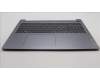Lenovo 5CB1M48017 C-Cover with keyboard, Italian, Arctic Grey, Non-Backlight, Non-Fingerprint, UK
