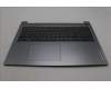 Lenovo 5CB1M48018 C-Cover with keyboard, Spanish, Arctic Grey, Non-Backlight, Non-Fingerprint, UK