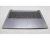 Lenovo 5CB1M48035 C-Cover with keyboard, Belgian, Arctic Grey, Non-Backlight, Non-Fingerprint, UK