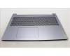 Lenovo 5CB1M48201 C-Cover with keyboard, German, Arctic Grey, Backlight, Non-Fingerprint, UK