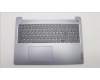 Lenovo 5CB1M48207 C-Cover with keyboard, Italian, Arctic Grey, Backlight, Non-Fingerprint, UK