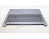 Lenovo 5CB1M48211 C-Cover with keyboard, Nordic, Arctic Grey, Backlight, Non-Fingerprint, UK