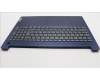 Lenovo 5CB1M48265 C-Cover with keyboard, German, Abyss Blue, Backlight, Non-Fingerprint, UK