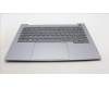 Lenovo 5CB1M48328 C-Cover with keyboard, Bulgarian, Arctic Grey, Backlight, UK