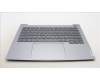 Lenovo 5CB1M48355 C-Cover with keyboard, USA English, Arctic Grey, Backlight, US