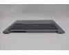 Lenovo 5CB1M48371 C-Cover with keyboard, Italian, Arctic Grey, Non-Backlight, UK