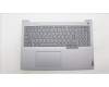 Lenovo 5CB1M48395 C-Cover with keyboard, Bulgarian, Arctic Grey, Backlight, UK