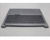 Lenovo 5CB1M48404 C-Cover with keyboard, Hebrew, Arctic Grey, Backlight, US