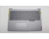 Lenovo 5CB1M48405 C-Cover with keyboard, Hungarian, Arctic Grey, Backlight, UK